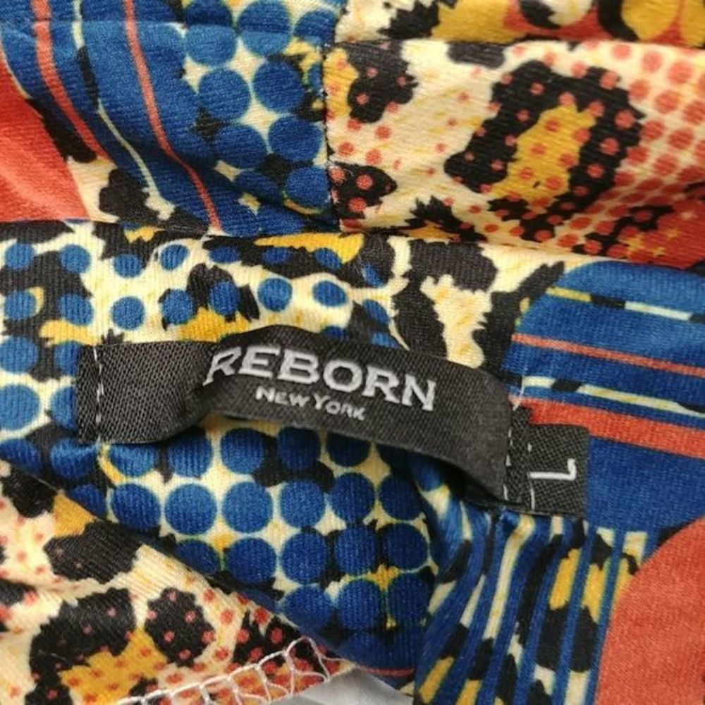 Reborn Abstract Leopard Print Ruffled Duster - Picture 7 of 8